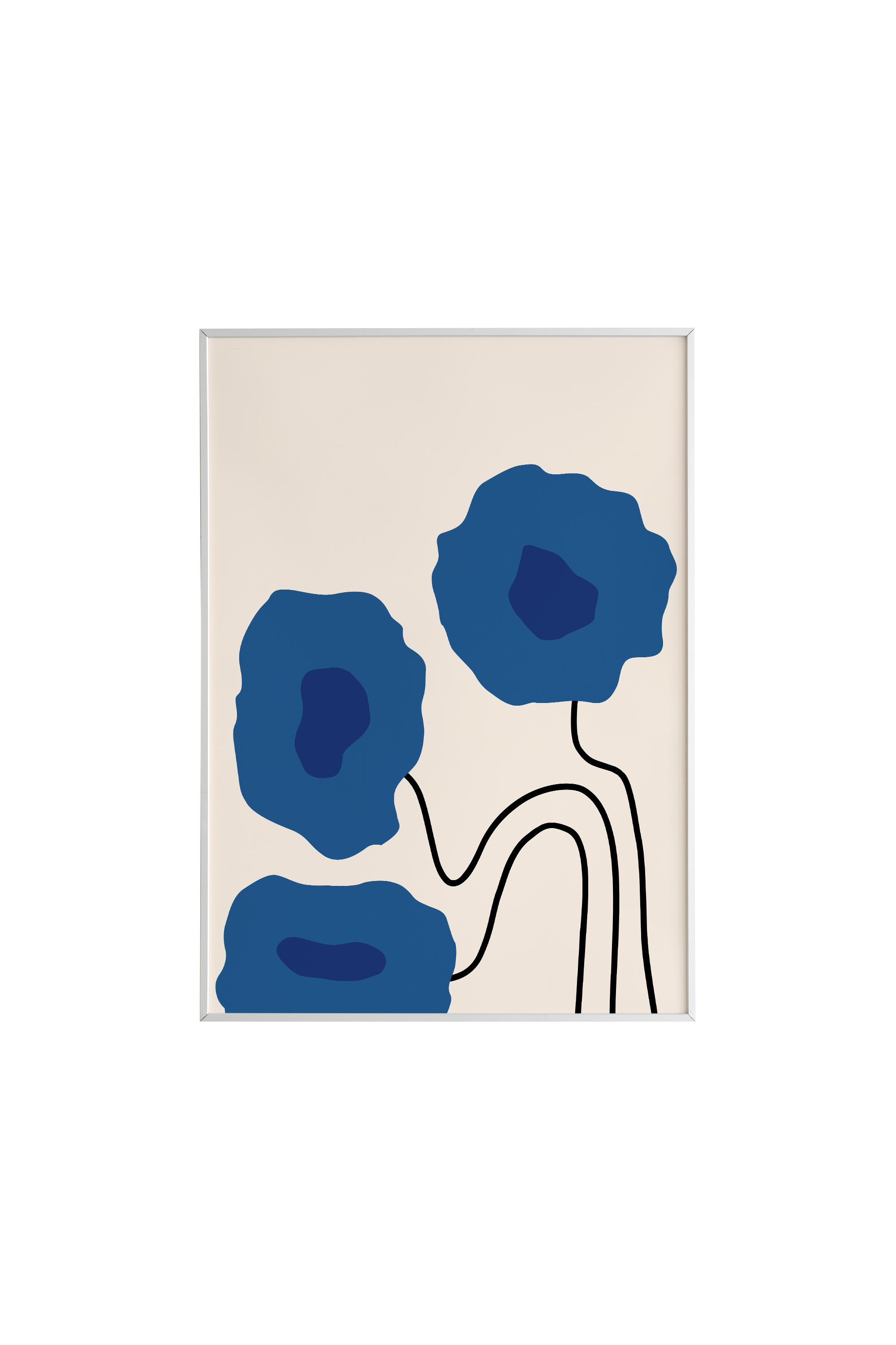 <tc>Blue Flowers Print</tc>
